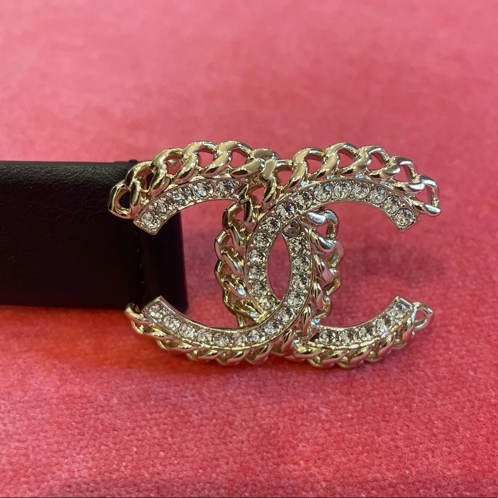 Chanel Black Belt with CC Buckle. Brand new,  highly sought after! - Picture 12 of 12
